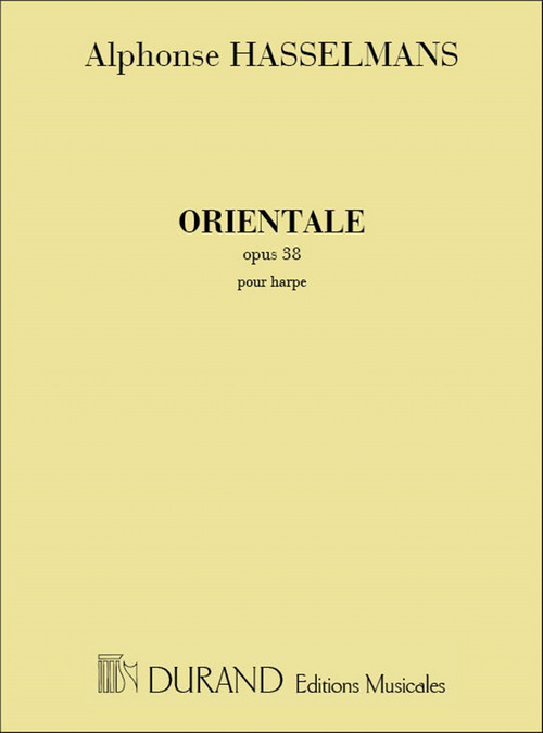 Orientale, Opus 38, pour harpe