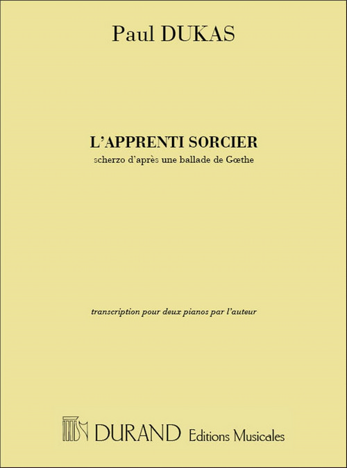 L'apprenti sorcier, transcription pour deux pianos par l'auteur