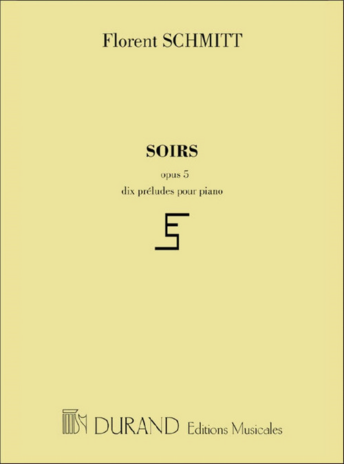 Soirs, Opus 5, dix préludes pour piano
