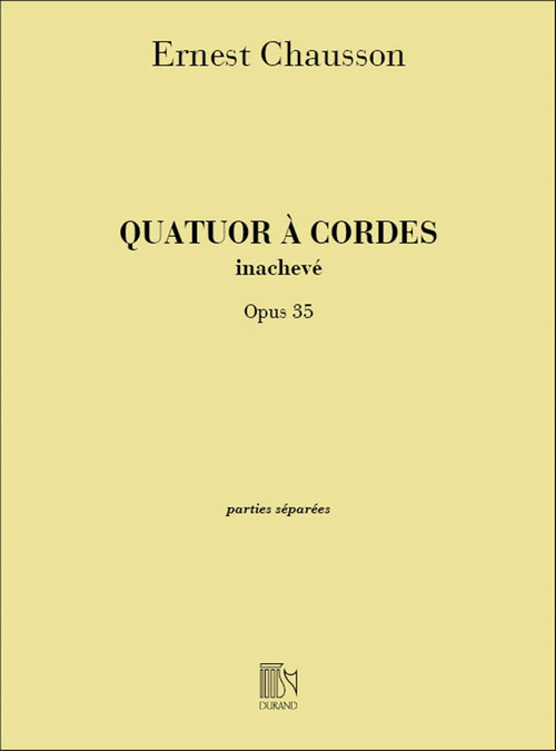 Quatuor, Op. 35, parties