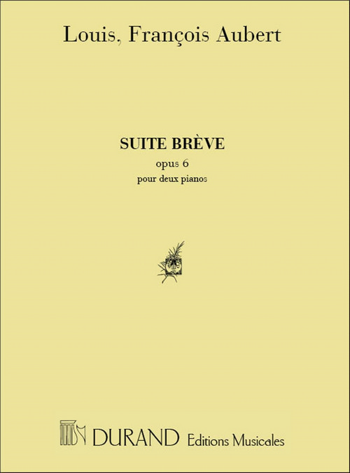 Suite brève, Opus 6, pour 2 pianos