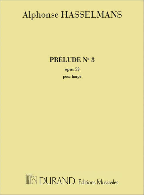 Prélude nº 3, pour harpe. 9790044031481 Prélude nº 3, pour harpe. 9790044031481
