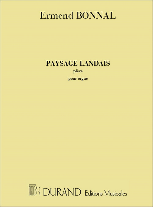 Paysage Landais, pour orgue