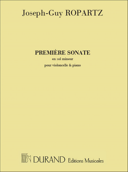 Sonate nº 1, violoncelle et piano