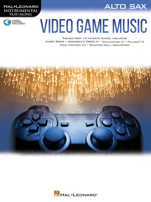 Video Game Music for Alto Sax: Instrumental Play-Along Series