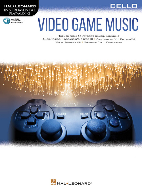 Video Game Music for Cello: Instrumental Play-Along Series. 9781540036094