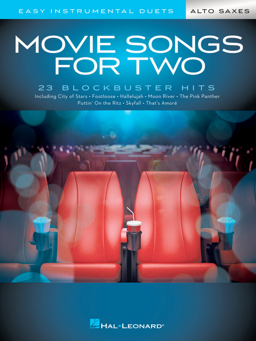 Movie Songs for Two Alto Saxes: Easy Instrumental Duets. 9781540037176