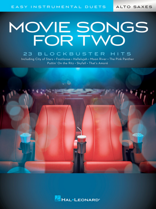 Movie Songs for Two Alto Saxes: Easy Instrumental Duets