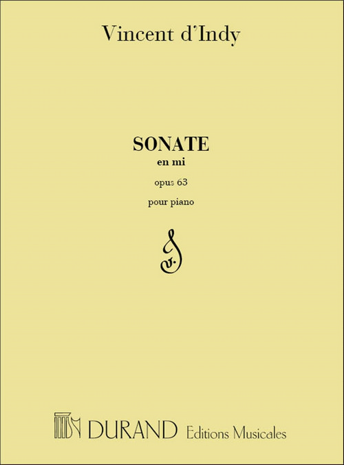 Sonate, Op. 63, piano