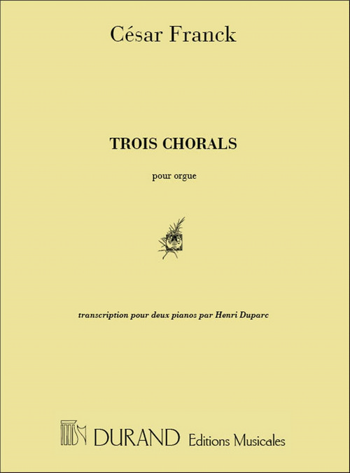 Choral nº 1, pour 2 pianos. 9790044034123