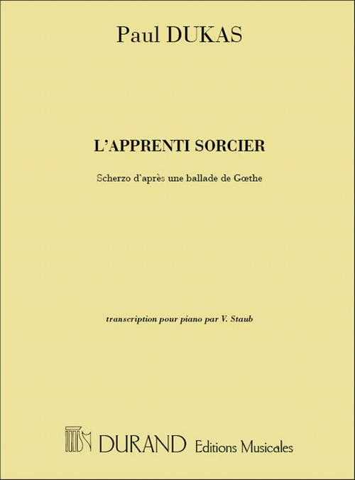 L'apprenti sorcier, pour piano