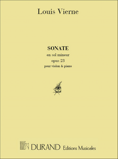 Sonate, pour violon et piano