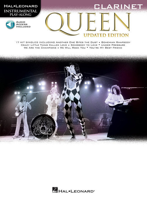 Queen - Updated Edition: Instrumental Play-Along, Clarinet. 9781540038395