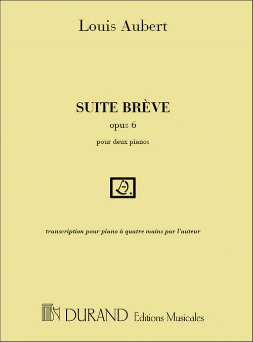 Suite brève, transcription pour piano à 4 mains