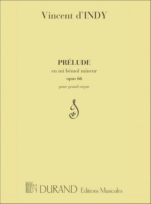 Prélude en mi bémol mineur, Op. 66, orgue