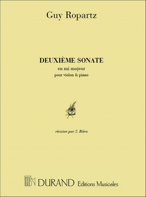 Sonate nº 2, pour violon et piano