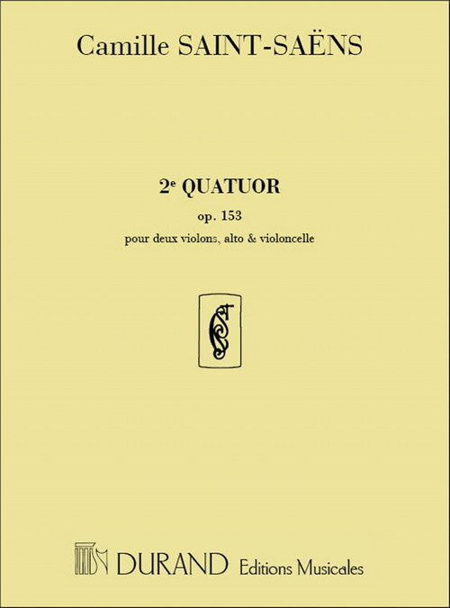 Quatuor nº 2, Op. 153, parties