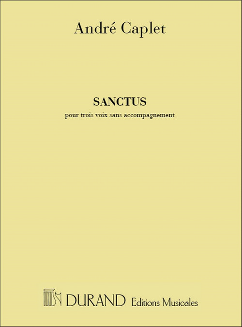 Sanctus, 3 voix choeurs