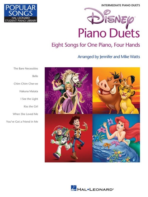 Disney Piano Duets: Eight Songs for One Piano, Four Hands