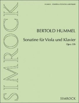 Sonatine für Viola und Klavier, Opus 35b