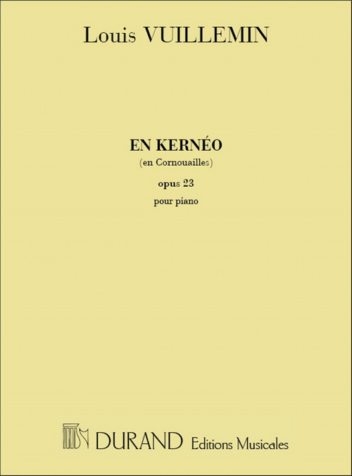 En Kerneo, Op. 23, pour piano