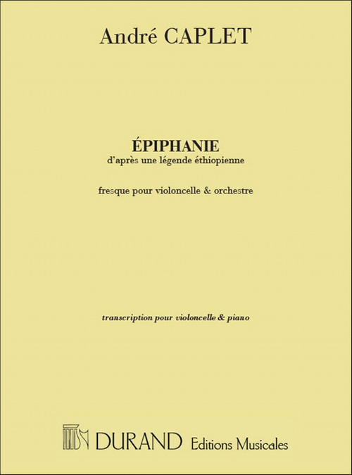 Epiphanie, pour violoncelle et piano