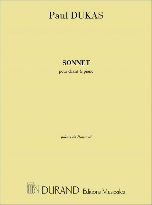 Sonnet, pour chant et piano