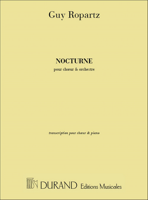 Nocturne, pour choeur et piano