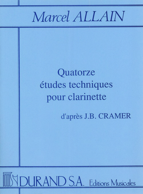 14 Études pour clarinette (Cramer)