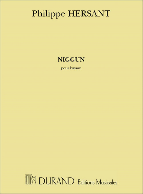Niggun, pour basson. 9790044072347 Niggun, pour basson. 9790044072347
