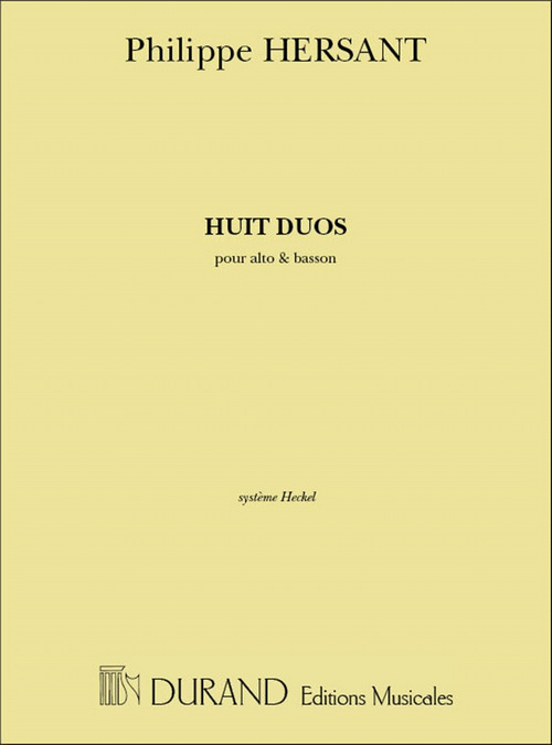 Huit duos, pour alto et basson