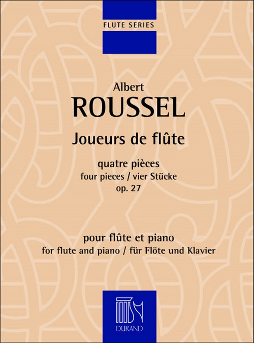 Joueurs de flûte, Op. 27: quatre pièces pour flûte et piano. 9790044079919