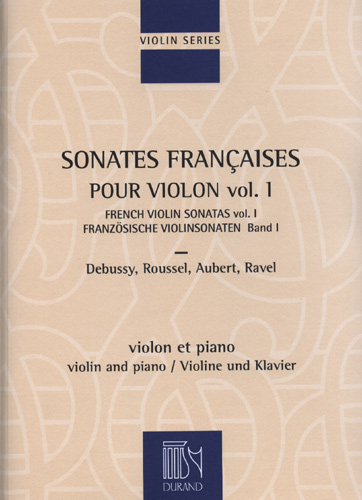 Sonates françaises, pour violon et piano