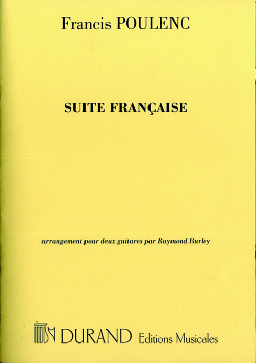 Suite Francaise, arrangements pour deux guitares