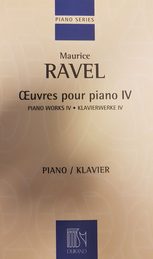 Oeuvres pour piano, IV