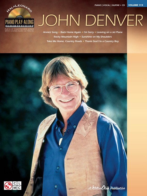 John Denver 8 Hits, Piano Play-Along Volume 115