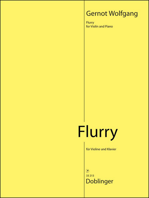 Flurry, for Violin and Piano. 9790012205432