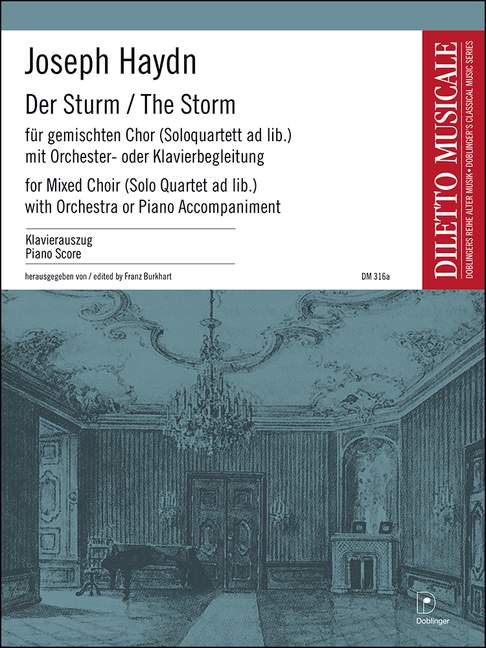 Der Sturm, Hob. XXIVa:8: Madrigal, gemischer Chor und Klavier