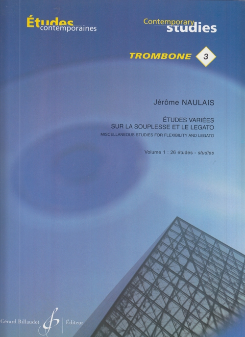 Études variées sur la souplesse et le legato, pour trombone, vol. 1