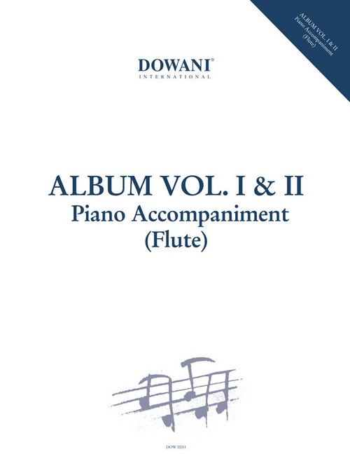 Album Vol. I & II, Piano Accompaniment (Flute)