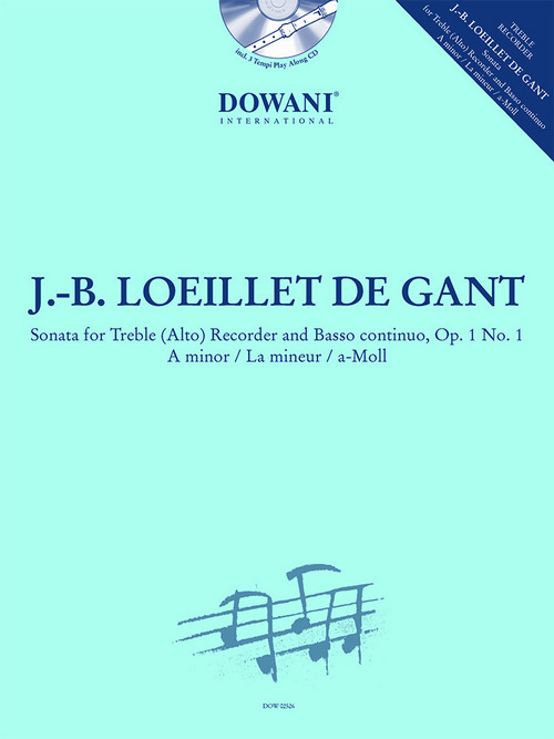Sonata Op. 1 No. 1 A minor, for Treble (Alto) Recorder and Basso Continuo
