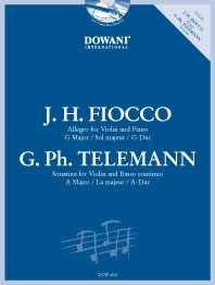 Allegro in G Major and Sonatina in A Major, for Violin and Piano. 9783905479652 Allegro in G Major and Sonatina in A Major, for Violin and Piano. 9783905479652
