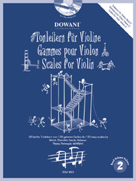 Tonleitern = Scales = Gammes, Vol. II, Violin