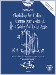 Tonleitern = Scales = Gammes, Vol. II, Violin. 9783905477269