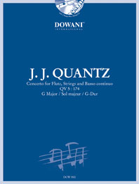 Concerto for Flute, Strings and Basso Continuo, QV 5:174, in G