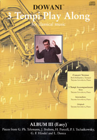 Album Vol. III, for Trumpet in Bb and Piano. 9783905479614