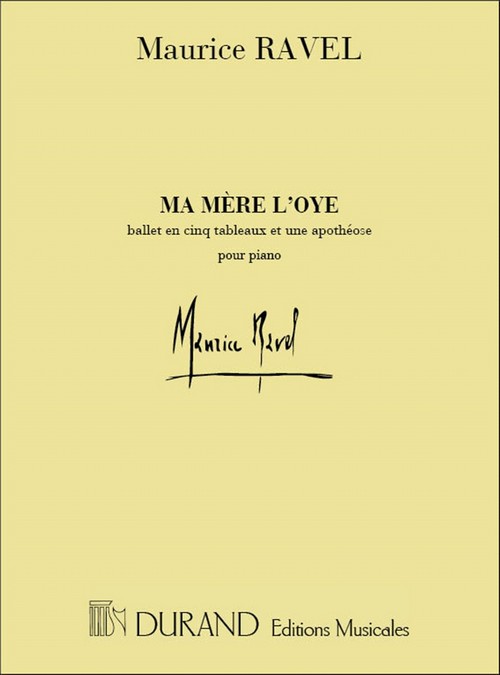 Ma mère l'oye, pour piano. 9790044075256 Ma mère l'oye, pour piano. 9790044075256
