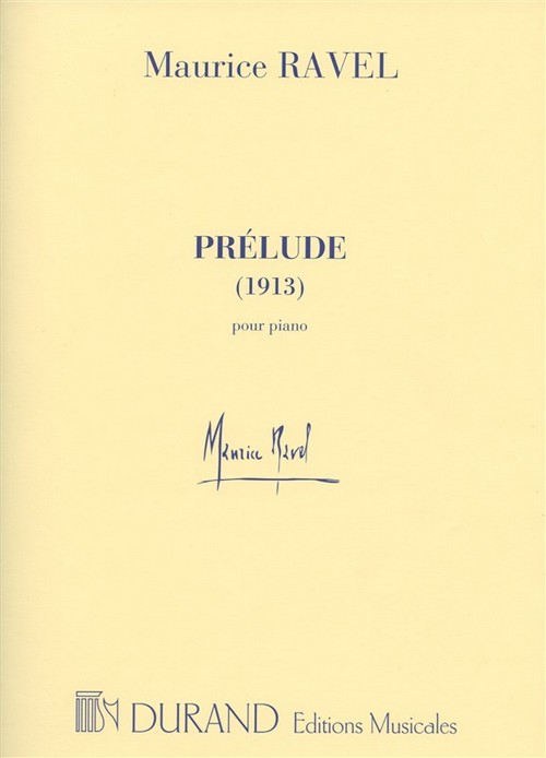 Prélude (1913), pour piano