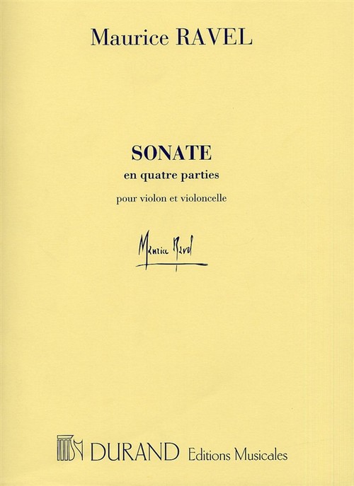 Sonate en quatre parties, pour violon et violoncelle