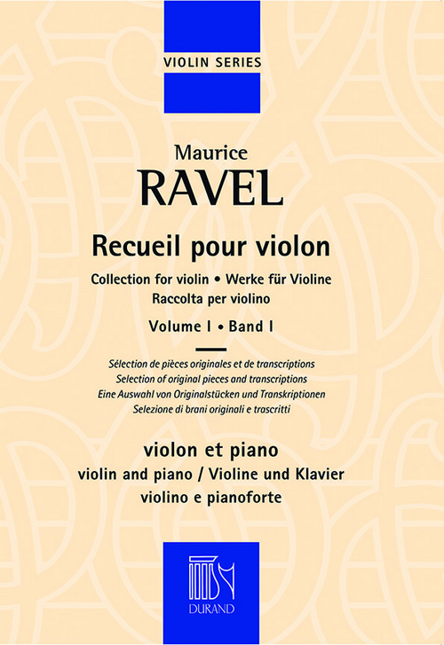 Collection pour violon, volume 1 (violon et piano). 9790044082353